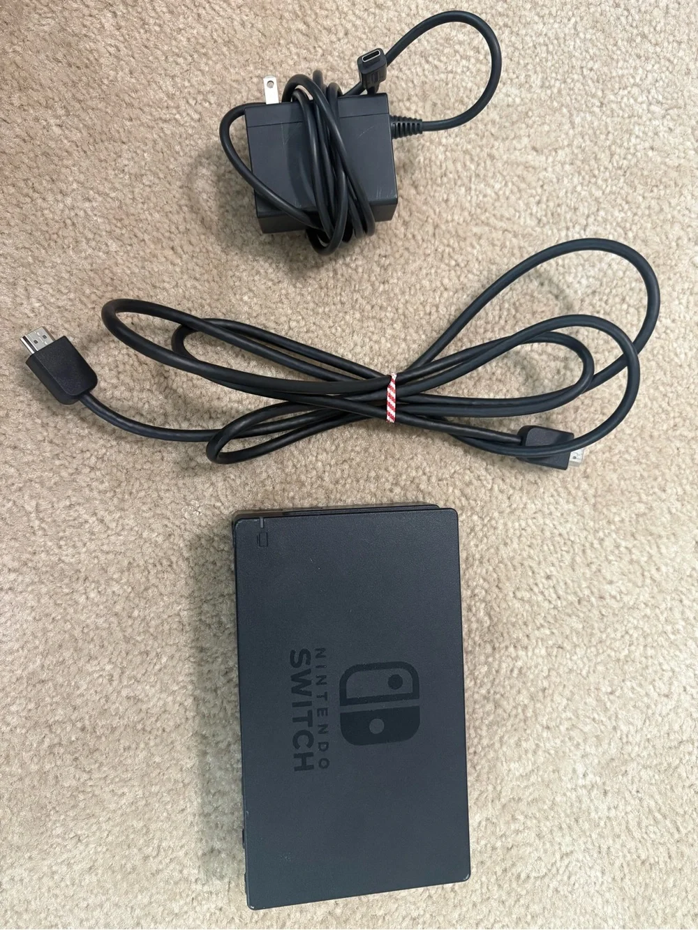 Nintendo Switch with Blue and Red Joy‑Con in Travel Case